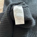 CAbi  Button Front Shirttail Cardigan Sweater Women's‎ Size Small Black Dress Photo 4