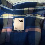 SO  Multicolor Plaid Casual Shirt Photo 6