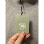 Canada Goose NWT  Woman’s Holton Mockneck Sweater Mist Grey Size Small Photo 7