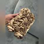 Pretty satin clutchπππ Gold Photo 3