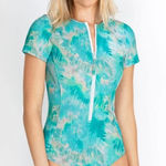 Johnny Was  Swim Calme Neoprene one‎ piece NWT size small Photo 0