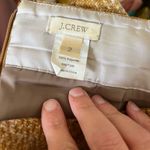 J.Crew  yellow plaid tweed wool pencil skirt Photo 6