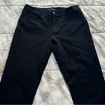 Ann Taylor  black straight leg mid rise pants, size 10 office business casual Photo 7