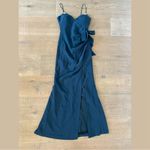 Cinq à Sept cinq a sept Ellie crystal-strap high slot gown maxi dress Photo 2