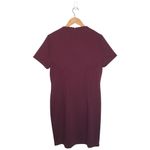 Catherine Malandrino New  Womens Sheath Jesse Cutout Pintuck Dress Eggplant 12 Photo 4