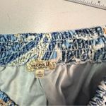 One World  Blue and Orange Paisley Pants Photo 5