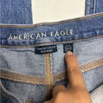 American Eagle  Super High Rise Baggy Straight Distressed Jeans Photo 4