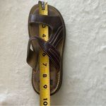 Dr. Martens  Vintage 90s England Chunky Brown Leather Sandals Women 3 Photo 11