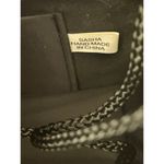 Vintage Y2K Sasha Black Satin Beaded Evening Bag NWT Photo 4