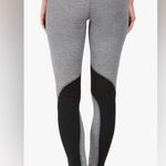 Nike Pro Hyperwarm Heather Grey and Black Performance Leggings Photo 1