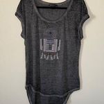 Rock & Republic  Star Wars R2d2 Gemstone Tunic Shirt Medium Photo 0