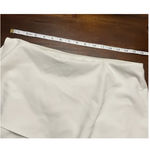 Likely  Dress Women 4 White Strapless Ruffle‎ Overlay Bodycon Sheath Midi Slit Photo 9