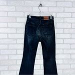 Madewell Curvy Cali-Demi Boot Jeans in Berkeley Black Chewed Hem Edition Size 26 Photo 9