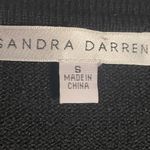 Sandra Darren  Classic Black Long Sleeve Sweater Dress Photo 3