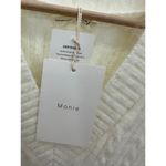 Arden J Women Cream Fuzzy Deep V Photo 5