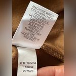 J.Jill Luxe Supima Forward Seam Tunic in a brown/gold color. Brown Size 1X Photo 4