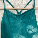 Athleta  Teal/White Tie-Dye Seamless
Tank Top Photo 4