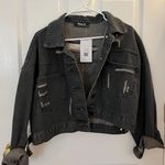 Blue B Collection Fringe Jean Jacket Photo 0
