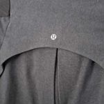 Lululemon ATHLETICA | Sway Cowl Neck Zip Up Jacket Charcoal Grey/Black | Size 4 Photo 5