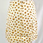We Wore What New Daisy Print Mini Slip Skirt Ivory Multi Size XS Photo 10