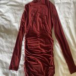 Tiger Mist Burgundy Bodycon Dress Photo 4