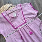 J.Crew NWT  fringe beach tunic pink Photo 5