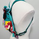 Handmade baroque artisan owl backpack Photo 3