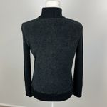 Carolyn Taylor  Black Fleece Sweater Size S NWT Photo 3