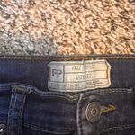 Free People Free‎ People Distressed Skinny Jeans Size 27 Ripped Knee Dark Wash Denim Photo 1
