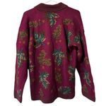 Northern Isles Portraits Hand Knit Button‎ Cardigan Sweater Cottage Women Size L Size L Photo 1