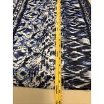 Adelyn Rae Women Maxi Dress SM Blue White Printed Strappy Sleeveless Boho Resort Photo 7