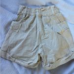 H&M  beige high-rise cargo pants Photo 1