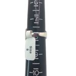 Silver Boho Ring with Red Stone Photo 6