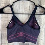Under Armour Purple & Black Sports Padded Bra with Adjustable Straps Pul… Photo 1