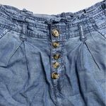 American Eagle  Outfitters • Chambray Paper Bag Shorts Photo 2