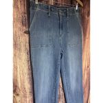 Judy Blue  Women Jeans Size 5/27 Stretch Waist Straight Leg Denim Med Big Pockets Photo 1