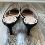 Cole Haan Black Vandam Mules Kitten Heels Shoes Size 6.5 Photo 6