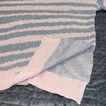 SheIn  1XL womens pullover sweater grey and pink long sleeve Photo 3