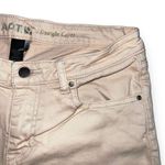 Apt. 9 Womens Crop Capri Denim Blue Jeans Straight Leg Stretch Blush Pink Size 8 Photo 3