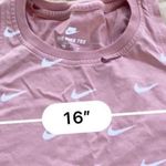 Women’s Sz Small Mauve The Nike Tee Racer Back Cotton Graphic Athletic Tank Photo 6
