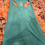 Teal Racerback Tank Top Green Size XS Photo 0