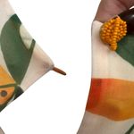 Farm Rio  x ANTHROPOLOGIE  Printed Mesh
Toucan Bird Sun Midi Fitted Dress Sz S Photo 8