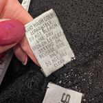 Chico's  Black Sequin Lace Open Front Kimono Cardigan Sequins OS Stretch Holiday Photo 7