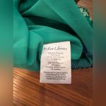 For Love & Lemons  Green Sequin Mini Dress Marais with open back NWT Photo 6