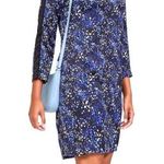 Banana Republic  Long Sleeve Pattern Dress Size 4 Petite Photo 0