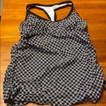 Liz Lange Maternity  Black and White One Piece Maternity Swim Top Photo 0