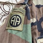 Vintage Old School Camo US Army Airborne Coat Cold Weather Field Medium Short Photo 5