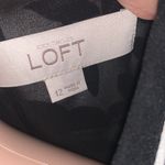 Loft  Floral Print Layered Open Back Dress Size 12 casual dressy business church Photo 4