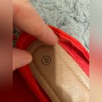 Red Dress Flats! Size 9 Photo 1