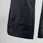 KanCan Black faux leather button fly Boot Cut Pants 11/29 new concert neutral Photo 8